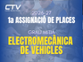 CTV - 1a assignació de places - 1r GM Electromecànica de vehicles (concertat)